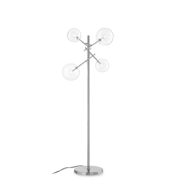 Торшер напольный Ideal Lux Equinoxe PT4 G4 Хром 290959
