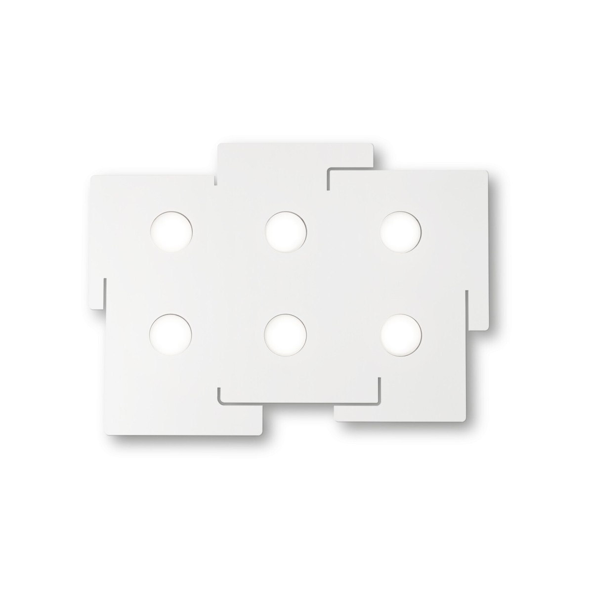 Светильник потолочный Ideal Lux Totem PL6 Белый GX53 215785
