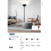 Торшер напольный Ideal Lux Mix Up MPT1 Белый E27 328164
