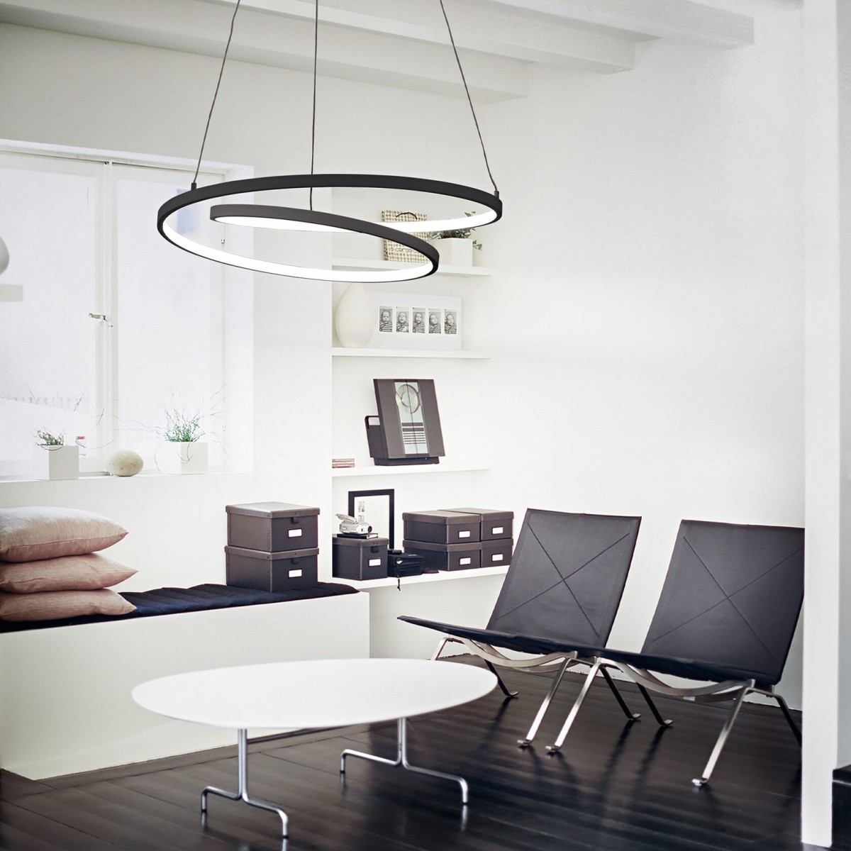 Люстра подвесная Ideal Lux Oz SP D060 On-Off 2700K Белый LED 342344