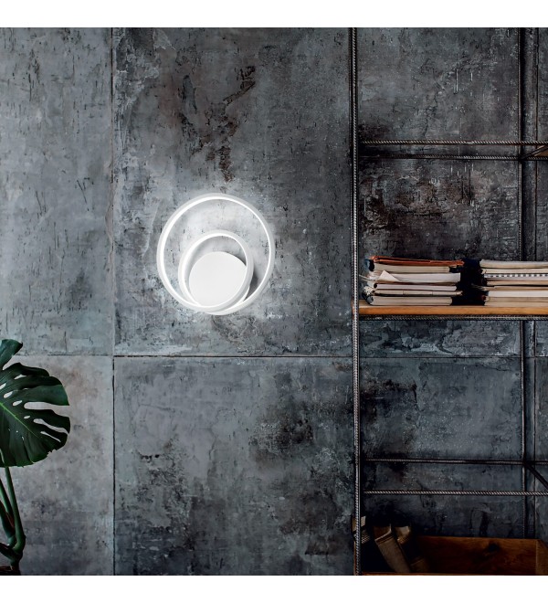 Светильник настенный Ideal Lux Oz AP On-Off 4000K Белый LED 342252