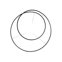 Люстра подвесная Ideal Lux Oz SP D080 On-Off 4000K Черный LED 342443