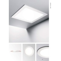 Светильник встраиваемый Ideal Lux Groove FI 10W Round Белый 3000K LED 123974