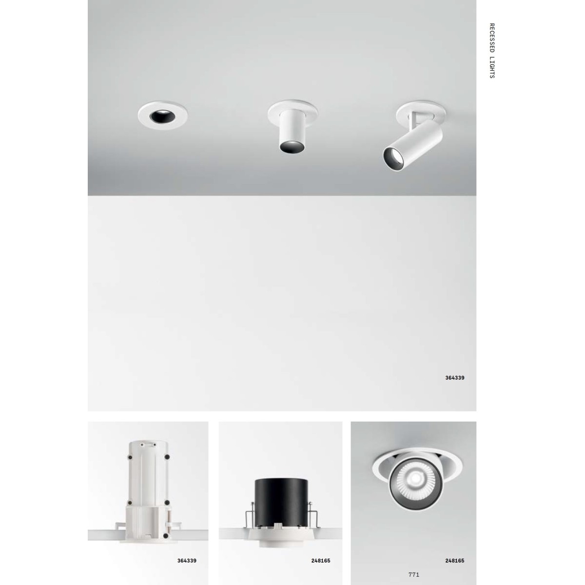 Светильник встраиваемый Ideal Lux Nova FI 12W 3000K LED Белый 248165