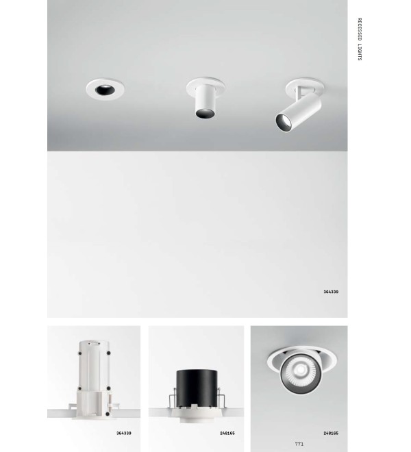 Светильник встраиваемый Ideal Lux Nova FI 12W 3000K LED Белый 248165