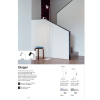 Торшер напольный Ideal Lux Ginger PT2 Белый GU10 345314