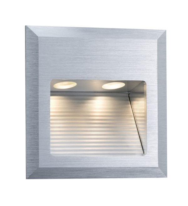 Светильник встраиваемый Paulmann Special Line Wall LED Quadro Алюминий 93753