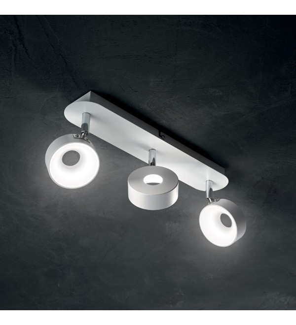 Светильник настенный Ideal Lux Oby AP2 Белый 3000К LED 196695