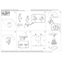 Светильник встраиваемый Ideal Lux Blues FI Round Серый GU10 113982