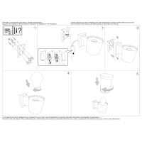 Светильник уличный Ideal Lux Tronco AP1 Антрацит E27 027005