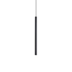 Светильник подвесной Ideal Lux Look LED SP01 Square D1.5 H040 On-Off 3000K Черный LED 351650