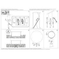 Светильник садово-парковый Ideal Lux Clio MPT1 H60 Серый E27 249476