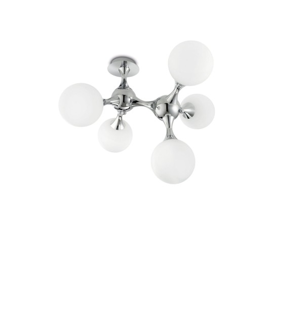 Люстра потолочная Ideal Lux Nodi PL5 Белый E14 073712