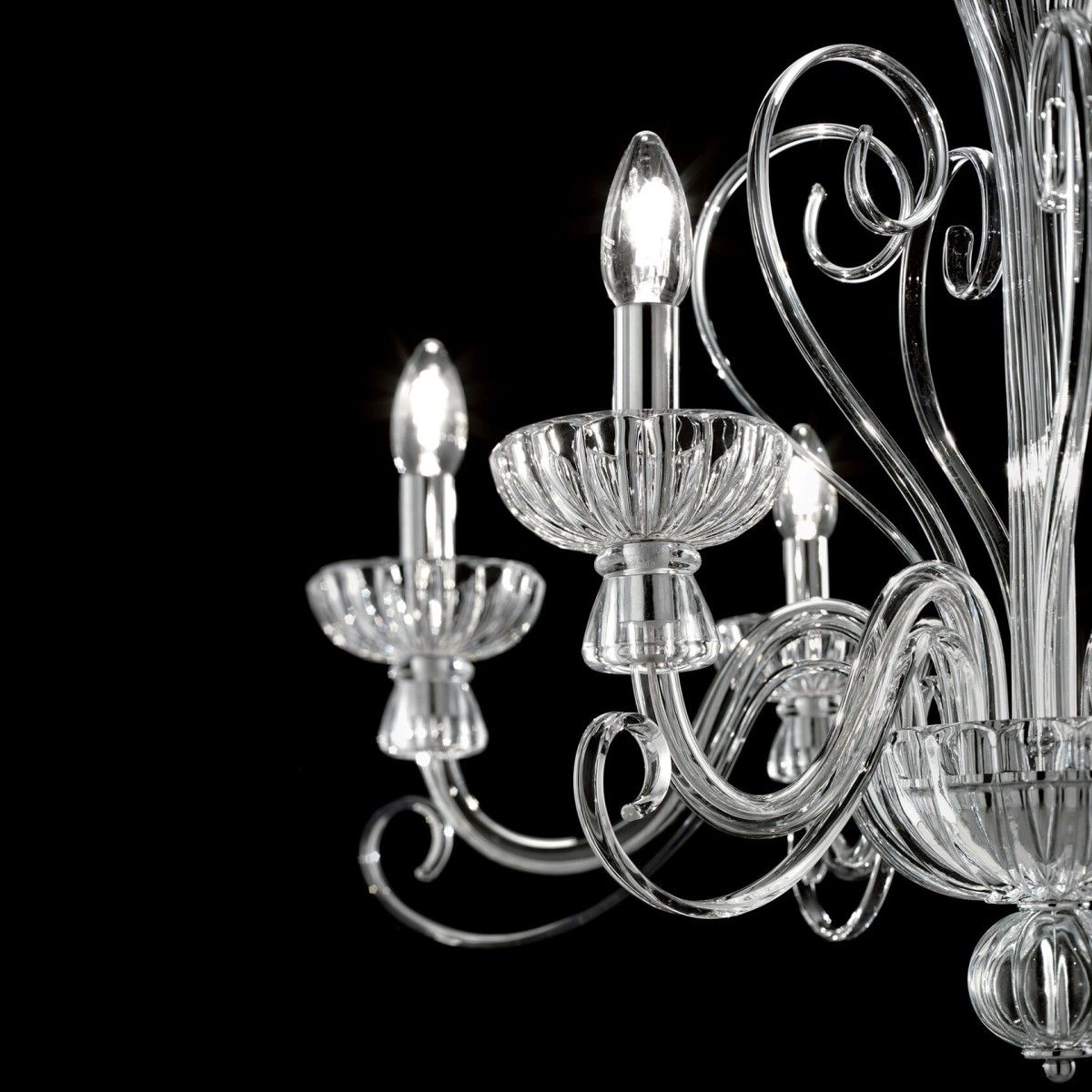 Люстра подвесная Ideal Lux Alexander SP8 Хром E14 090269
