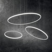 Люстра подвесная Ideal Lux Hulahoop SP D81 Белый 3000К 258768