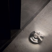 Светильник уличный встраиваемый Ideal Lux Rocket FI D9.0 Wide 4000K LED Сталь 371009
