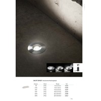 Светильник уличный встраиваемый Ideal Lux Rocket FI D9.0 Double 4000K LED Сталь 122021