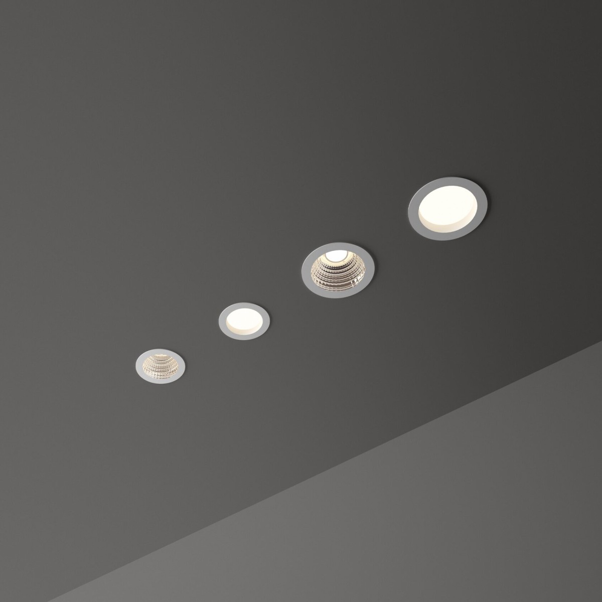 Светильник встраиваемый Ideal Lux Basic FI Accent 20W 3000K Белый LED 193472