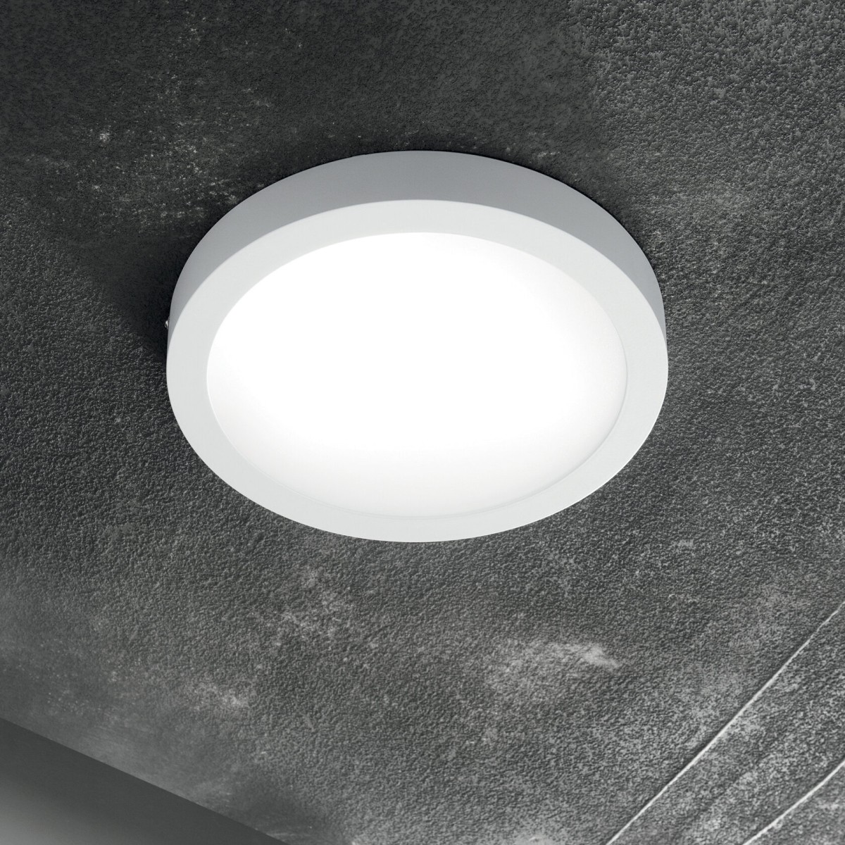 Светильник потолочный Ideal Lux Universal PL D30 Round 3000K LED Белый 138619