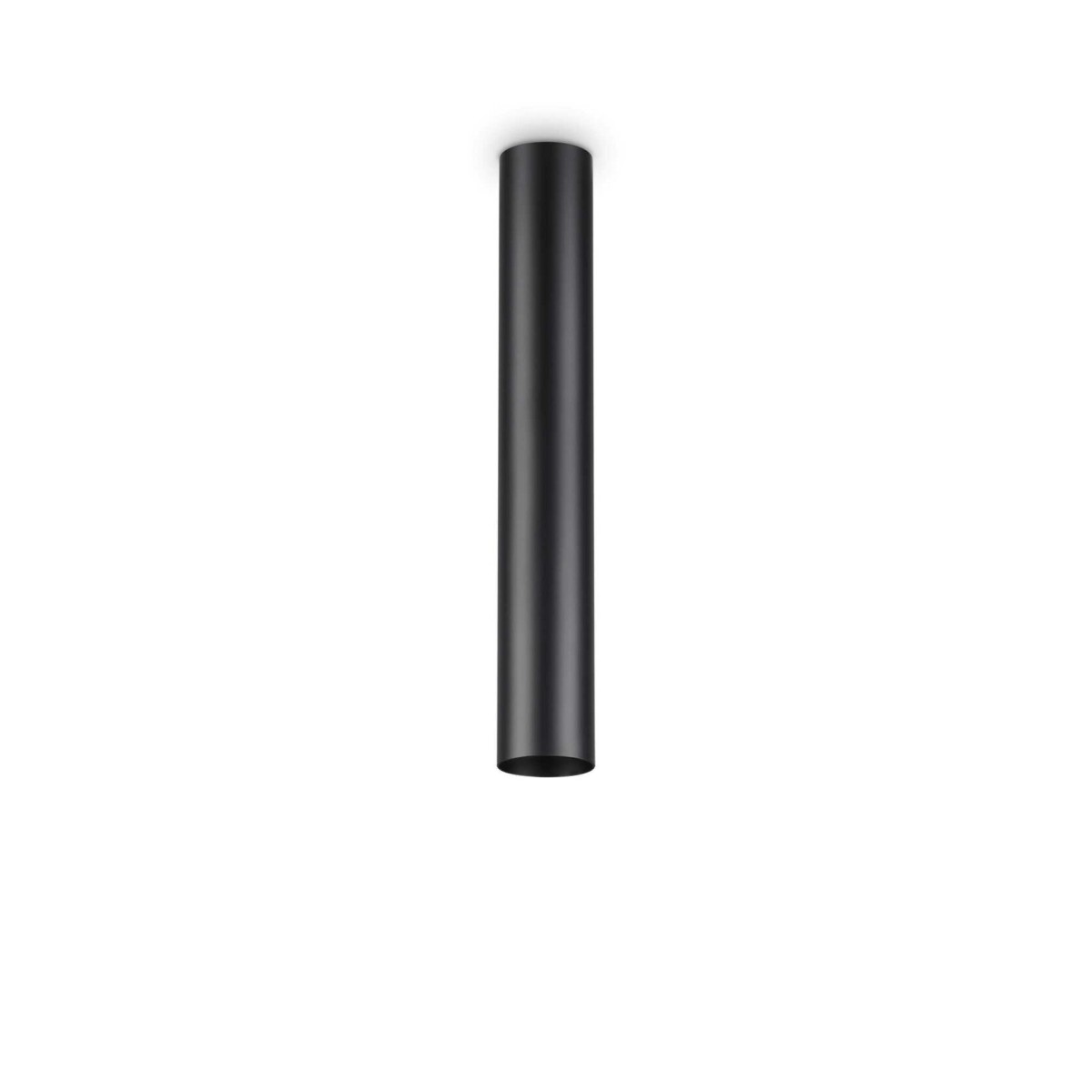 Светильник потолочный Ideal Lux Look PL1 Round D60 H400 Черный GU10 233192
