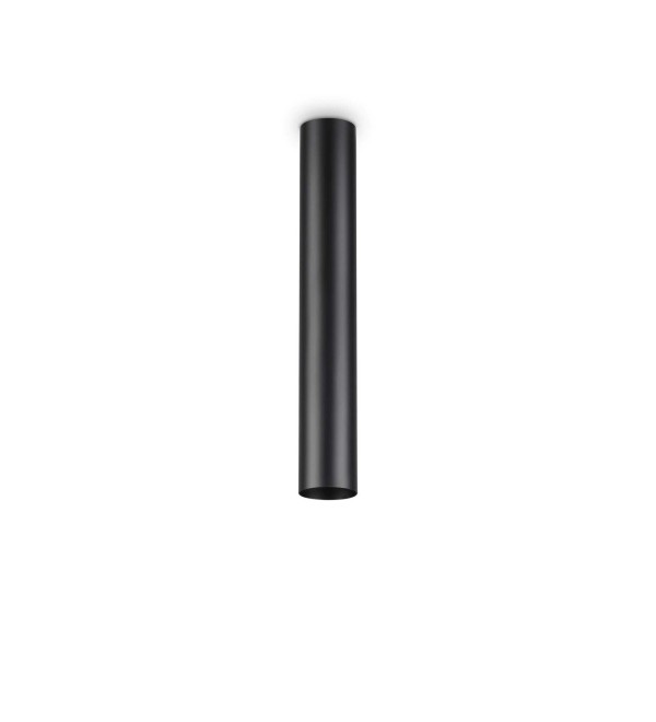 Светильник потолочный Ideal Lux Look PL1 Round D60 H400 Черный GU10 233192