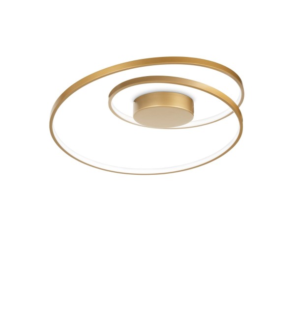 Люстра потолочная Ideal Lux Oz PL On-Off Латунь 2700К 342306