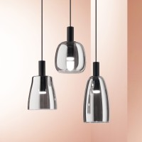 Светильник подвесной Ideal Lux Coco-3 SP Серый 3000К LED 275567