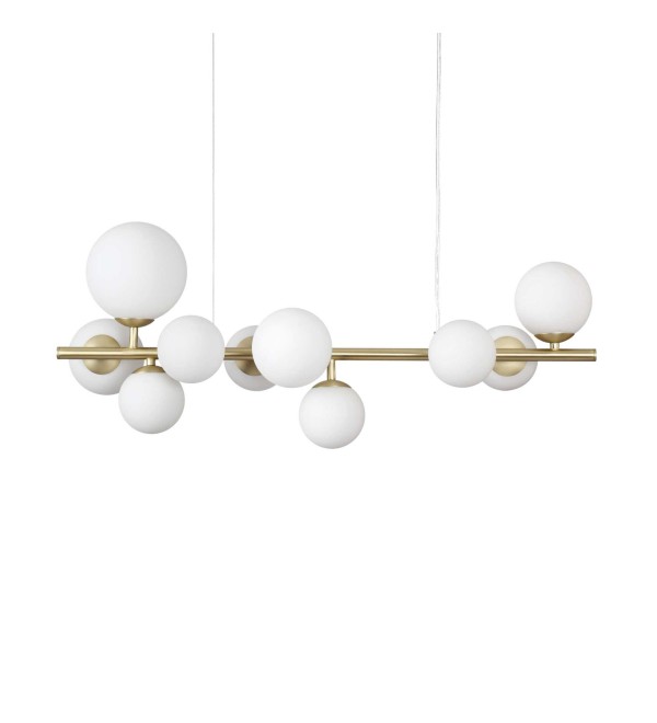 Люстра подвесная Ideal Lux Perlage SP10 Белый G9 283791