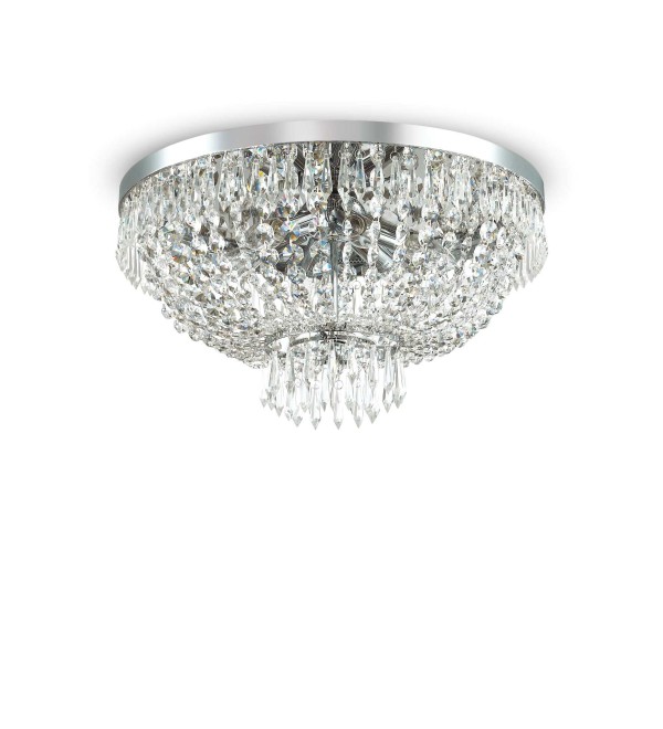 Люстра потолочная Ideal Lux Caesar PL6 Хром G9 093475