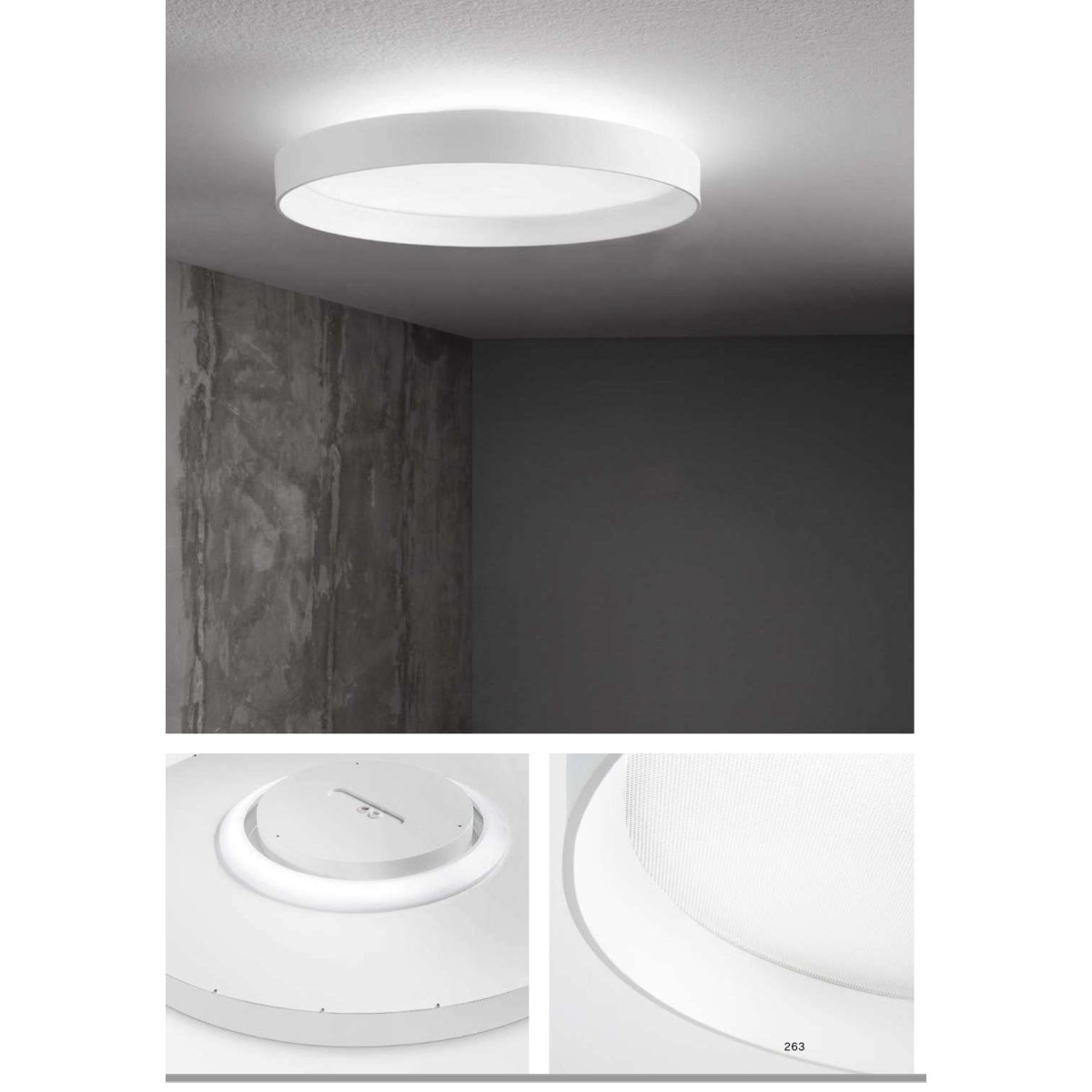 Светильник потолочный Ideal Lux Fly PL D60 3000К LED Белый 270302