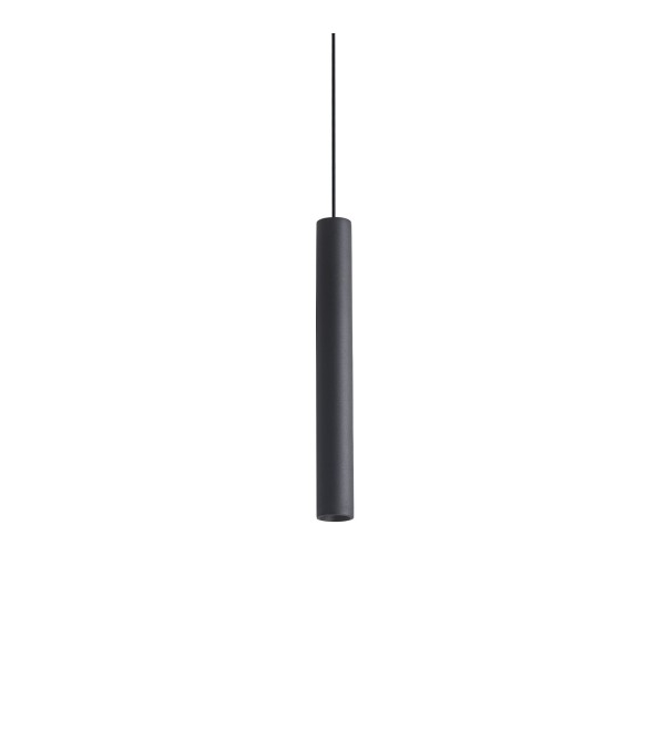 Светильник подвесной Ideal Lux Look LED SP01 Round D3.0 H025 On-Off 3000K Черный 371078