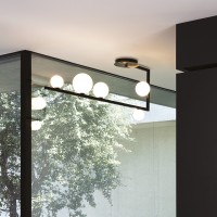 Люстра потолочная Ideal Lux Birds PL5 Черный G9 273631