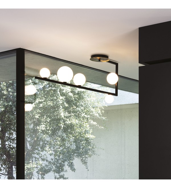 Люстра потолочная Ideal Lux Birds PL5 Черный G9 273631