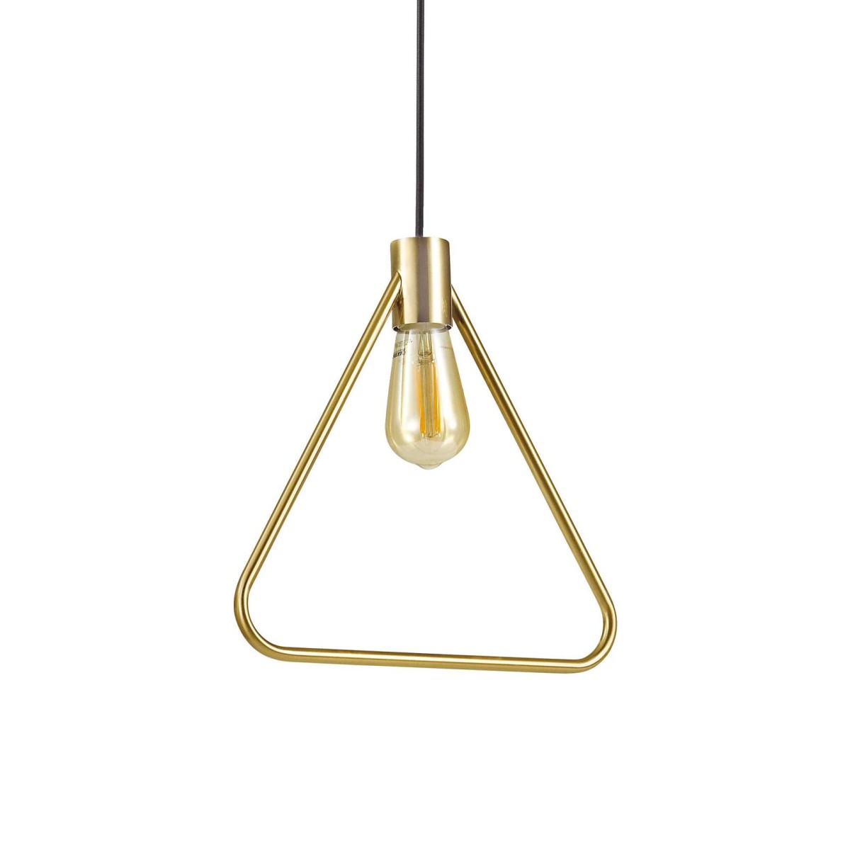 Светильник подвесной Ideal Lux Abc SP1 Triangle Латунь матовая E27 207834