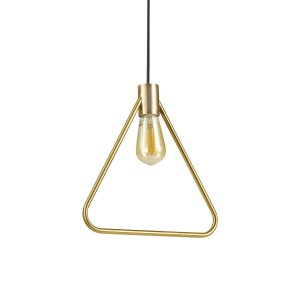 Светильник подвесной Ideal Lux Abc SP1 Triangle Латунь матовая E27 207834