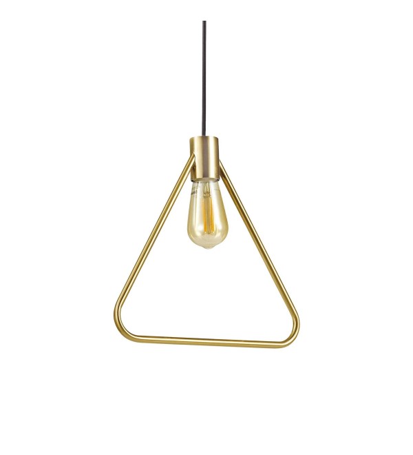 Светильник подвесной Ideal Lux Abc SP1 Triangle Латунь матовая E27 207834