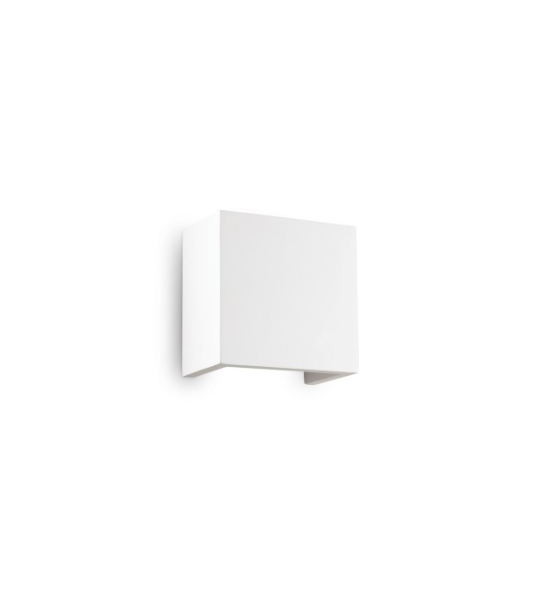 Светильник настенный Ideal Lux Flash AP1 Small Белый Гипс G9 214672