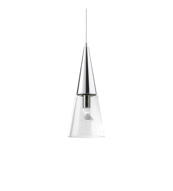 Светильник подвесной Ideal Lux Cono SP1 E14 Хром 017440