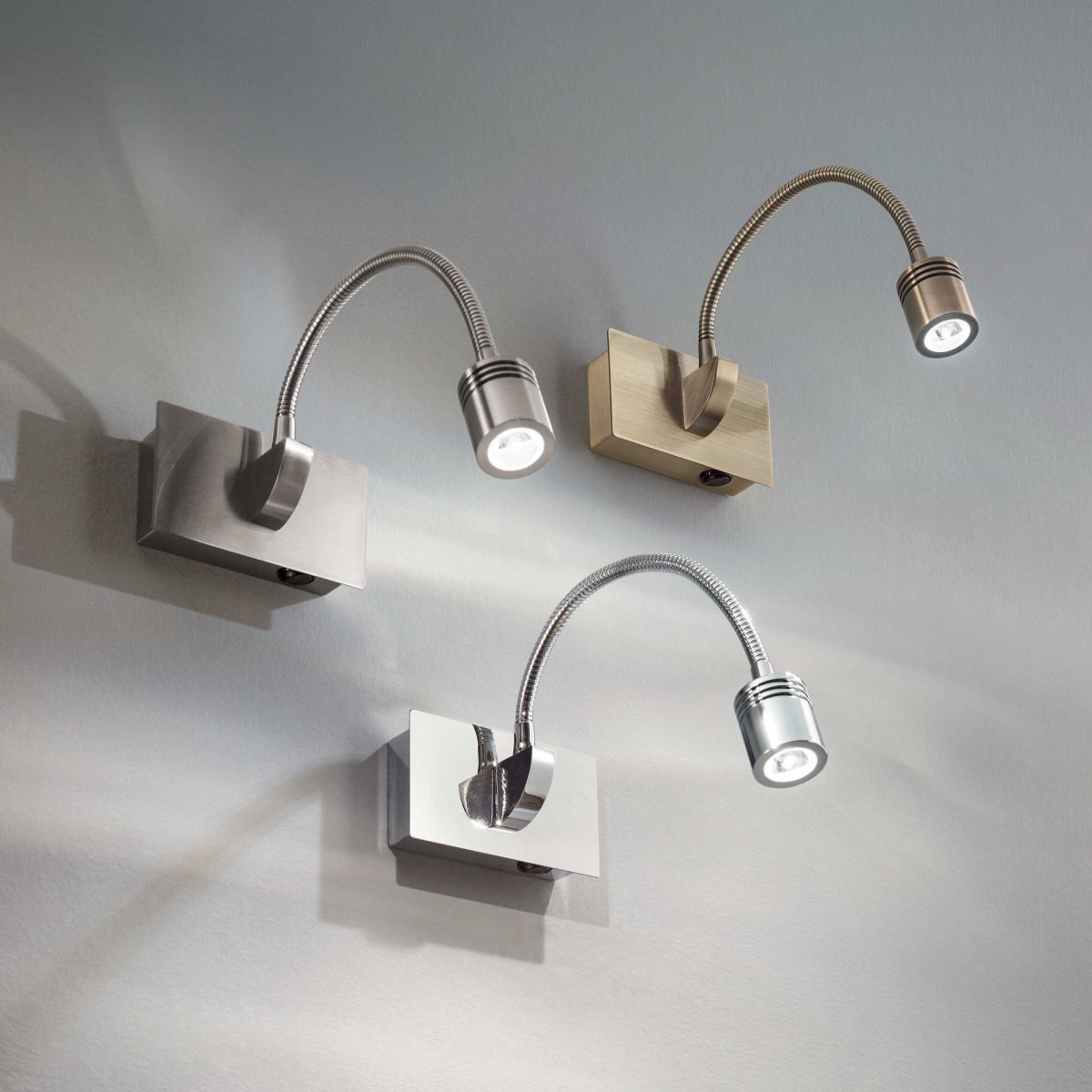 Светильник настенный Ideal Lux Dynamo AP Латунь античная 14000К LED 21352