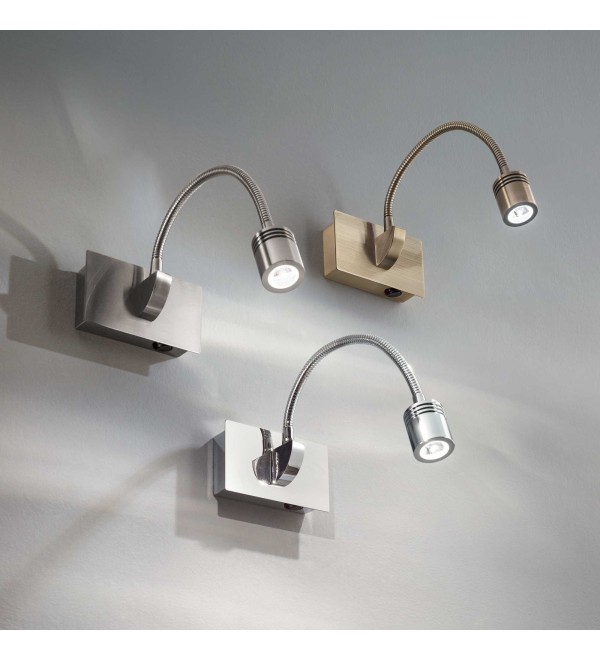 Светильник настенный Ideal Lux Dynamo AP Латунь античная 14000К LED 21352