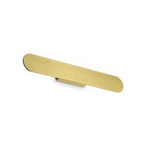 Светильник настенный Ideal Lux Zig Zag AP Round D54 3000K LED Латунь 369532