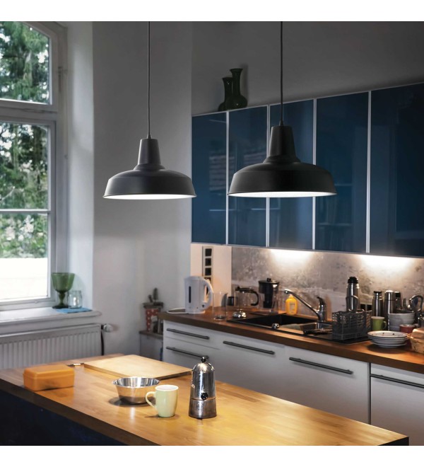 Светильник подвесной Ideal Lux Moby SP1 Черный E27 093659