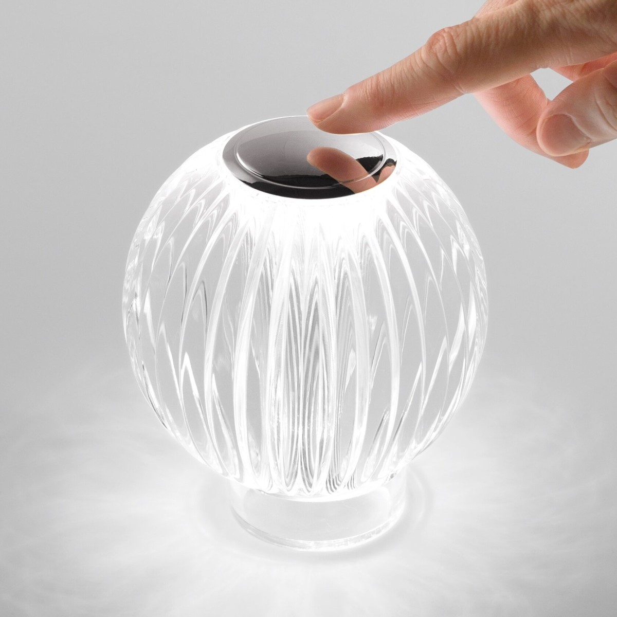 Лампа настольная Ideal Lux Diamond TL1 Прозрачный 3000К LED 343488