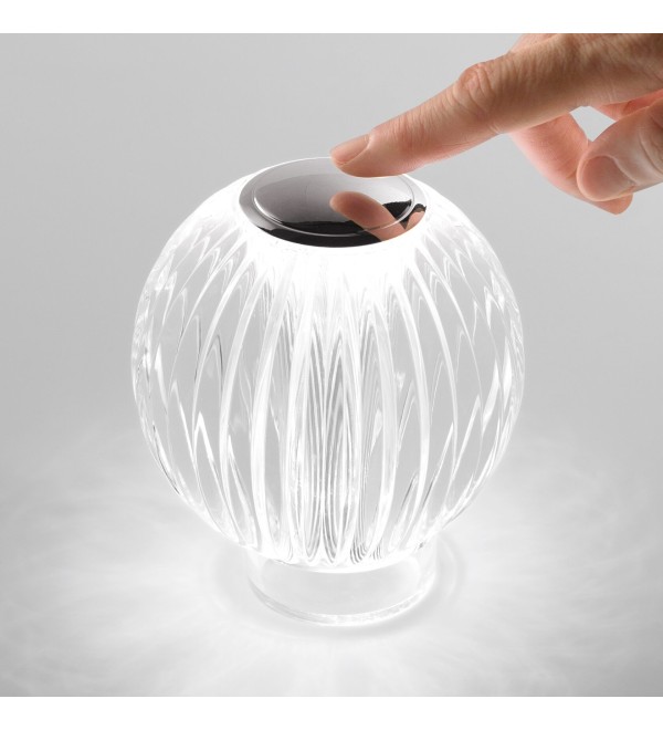 Лампа настольная Ideal Lux Diamond TL1 Прозрачный 3000К LED 343488