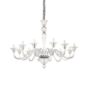 Люстра подвесная Ideal Lux Brigitta SP12 Прозрачный E14 199375