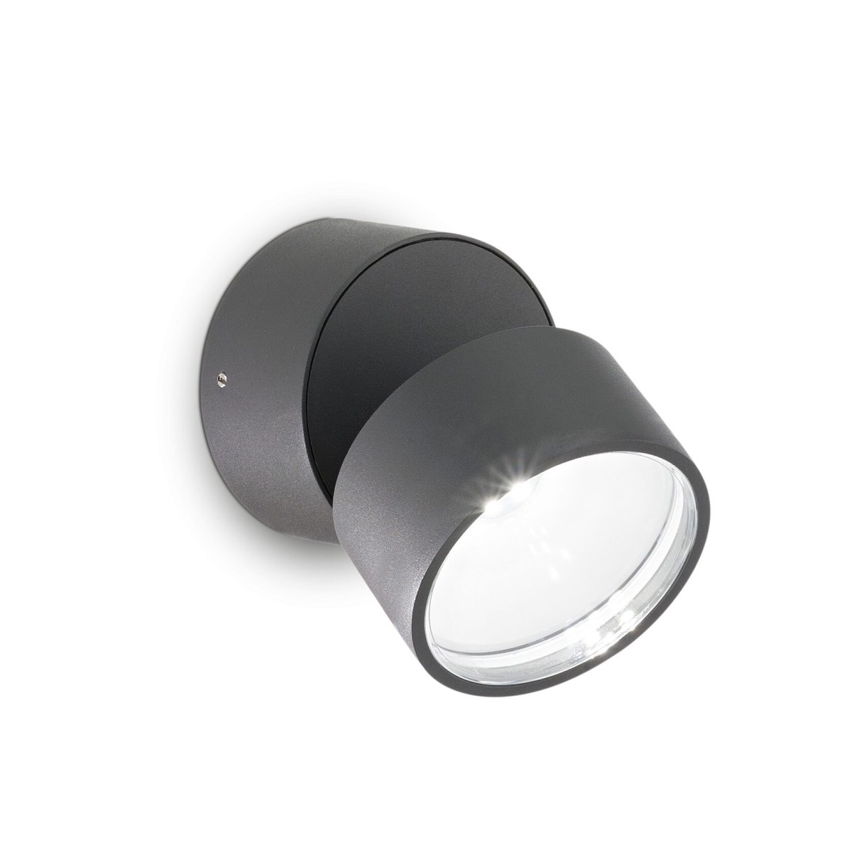 Светильник уличный Ideal Lux Omega AP Round 4000K Антрацит LED285467