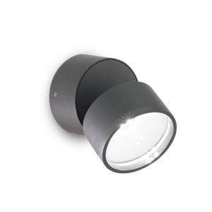 Светильник уличный Ideal Lux Omega AP Round 4000K Антрацит LED285467