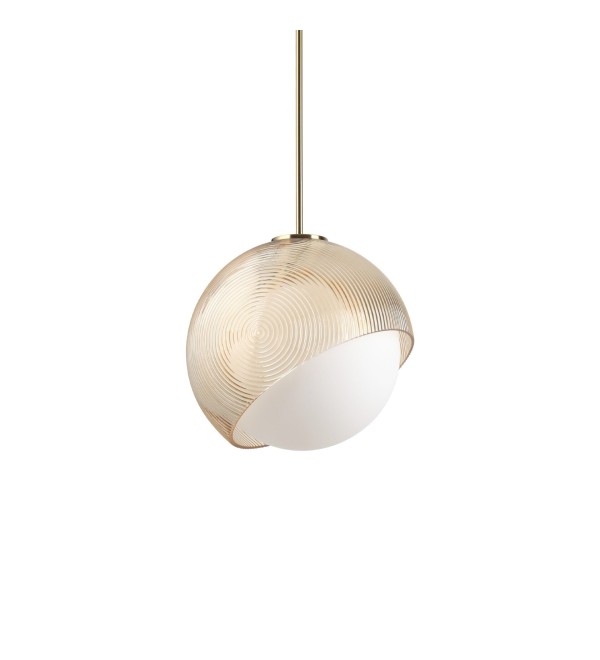 Светильник подвесной Ideal Lux Bloom SP1 D30 Латунь E27 366685