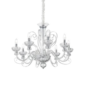 Люстра подвесная Ideal Lux Alexander SP8 Хром E14 090269