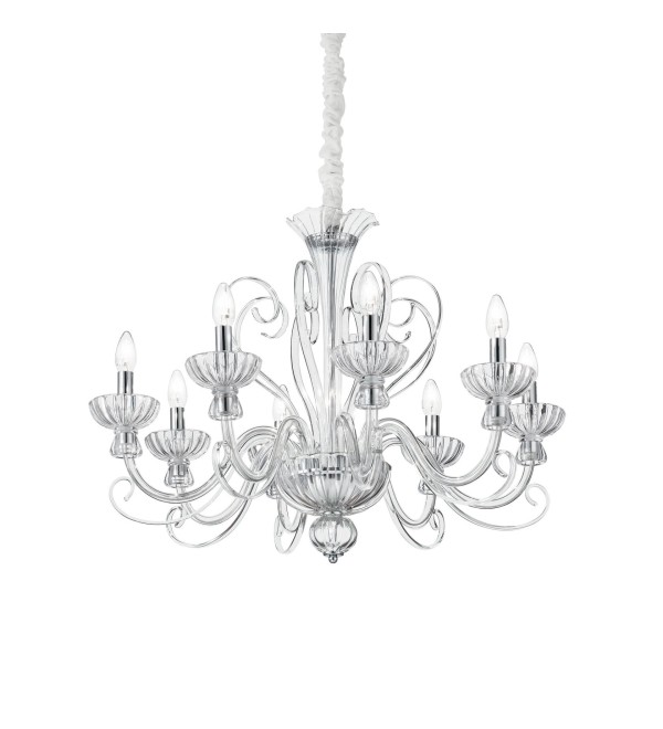 Люстра подвесная Ideal Lux Alexander SP8 Хром E14 090269